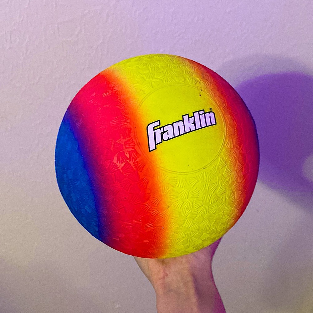 Rainbow Bouncy Ball